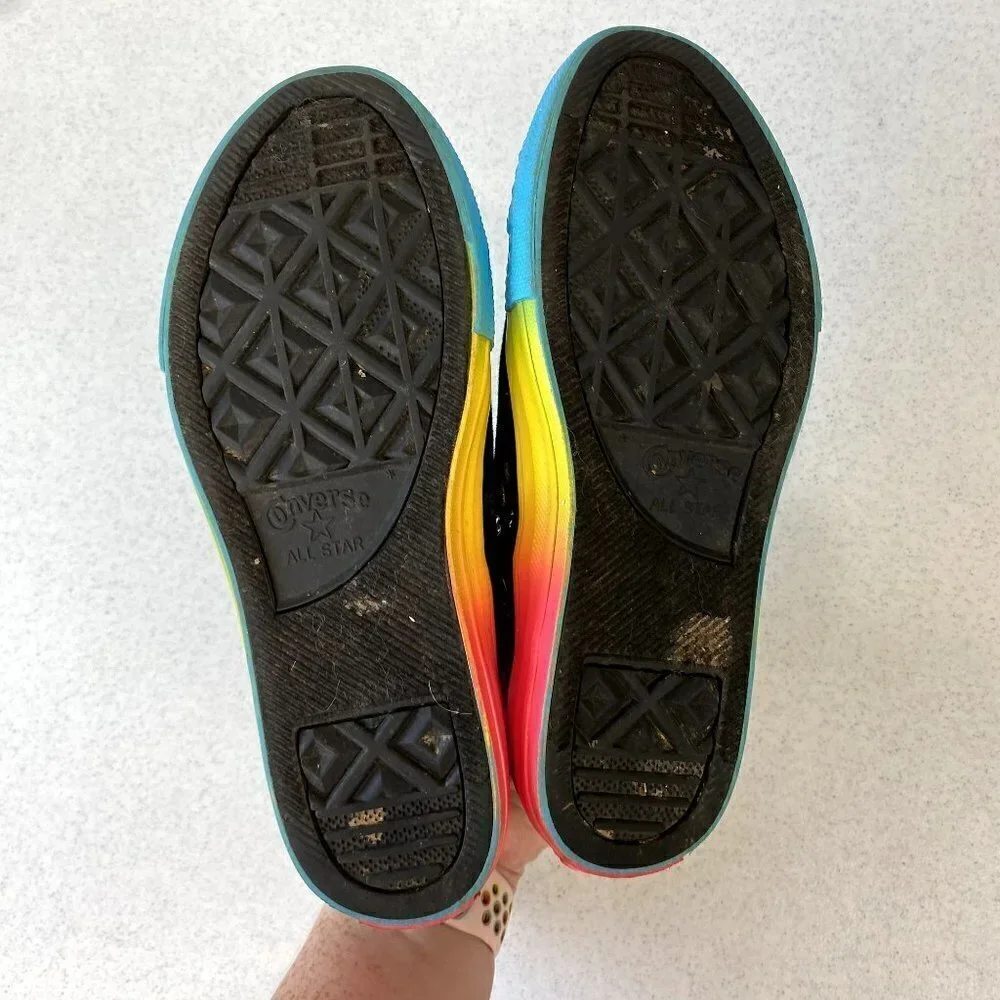 Converse Youth Chuck Taylor All Star Low Rainbow Ice Sneakers 2